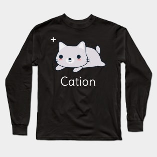 Funny Cat Science Long Sleeve T-Shirt